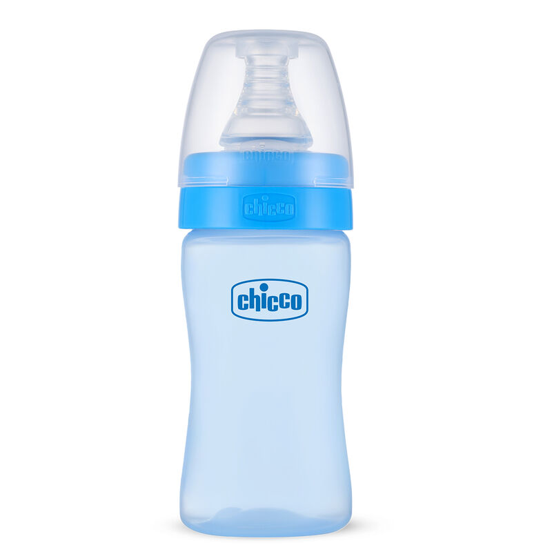 Feed Easy Blue Colored Narrow Neck Feeding Bottle (125ml) image number 0